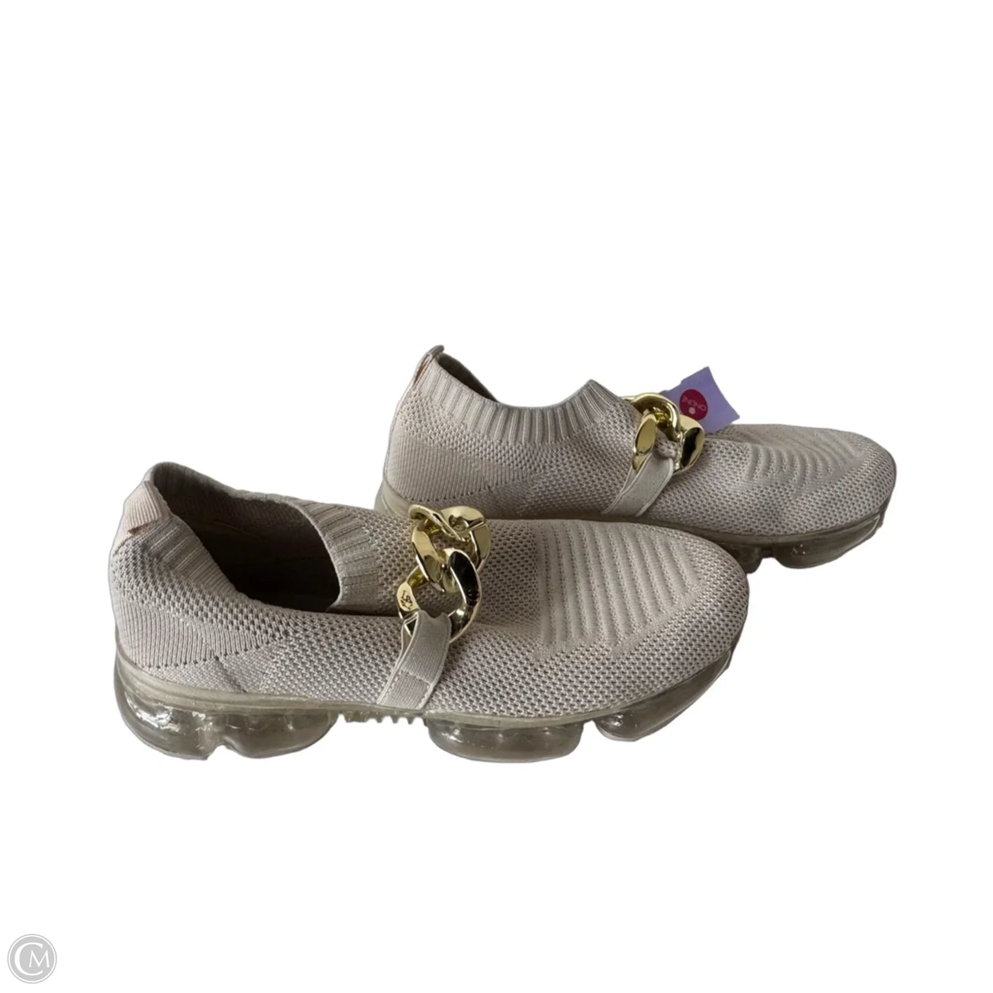 Shoes Sneakers By Clothes Mentor In Tan, Size: 8