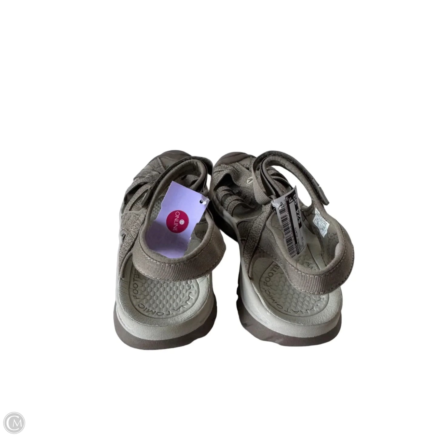 Sandals Flats By Keen In Tan, Size: 10