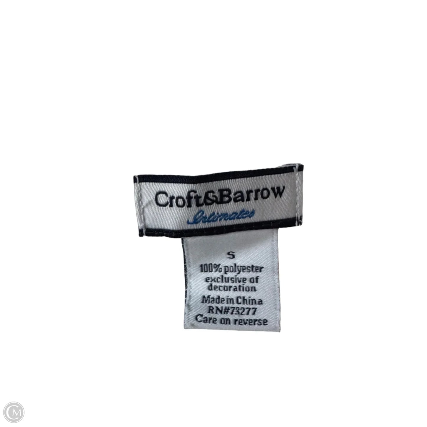Swimwear Cover-up By Croft And Barrow In White, Size: S