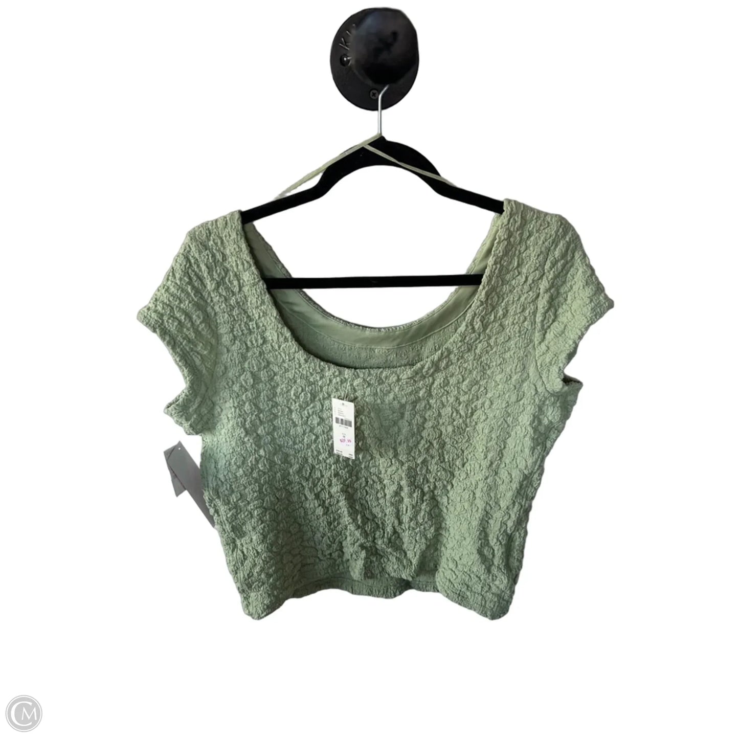 Top Short Sleeve By Maeve In Green, Size: M