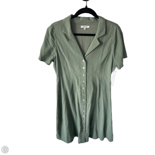 Dress Casual Maxi By Madewell In Green, Size: L
