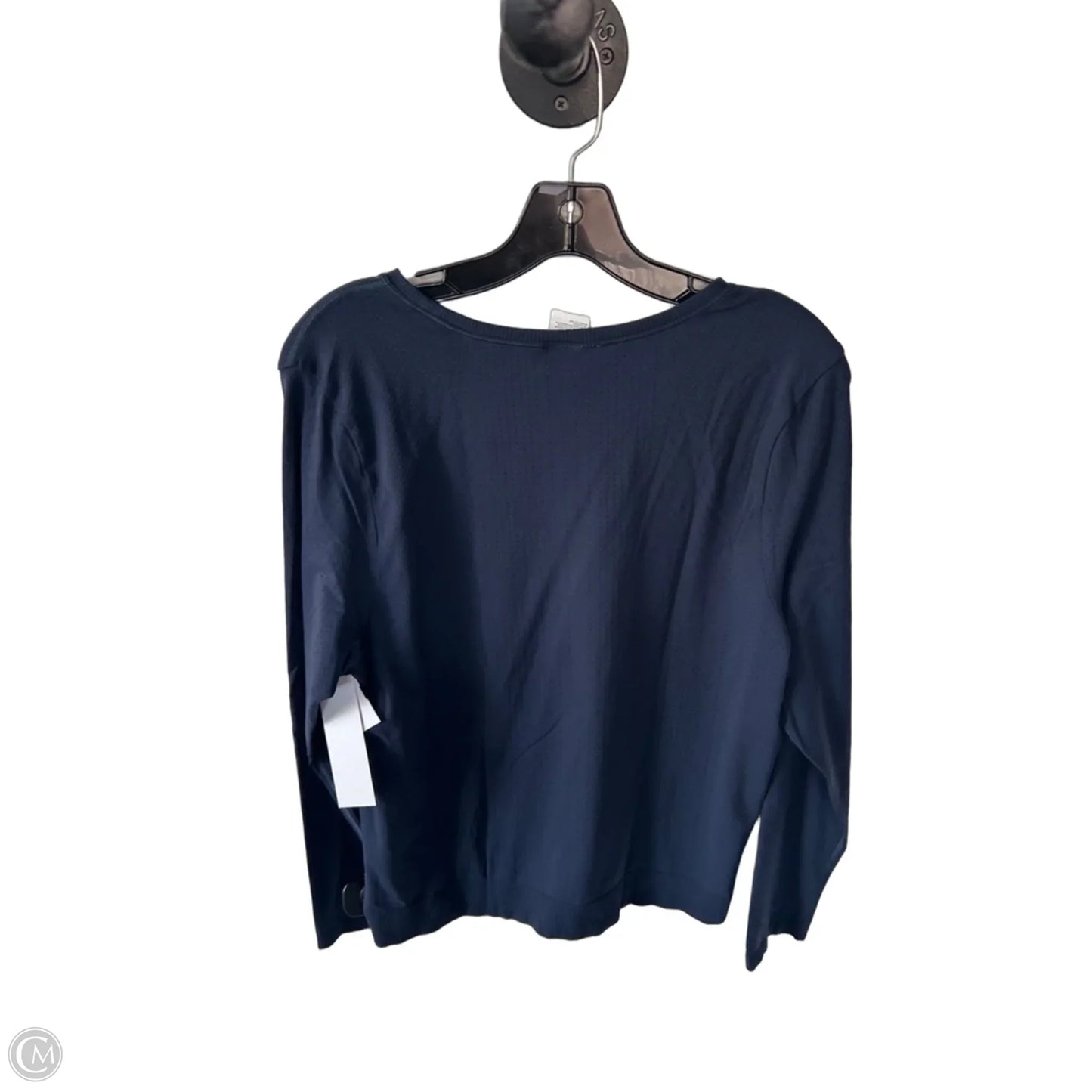 Athletic Top Long Sleeve Crewneck By Athleta In Blue, Size: Xl