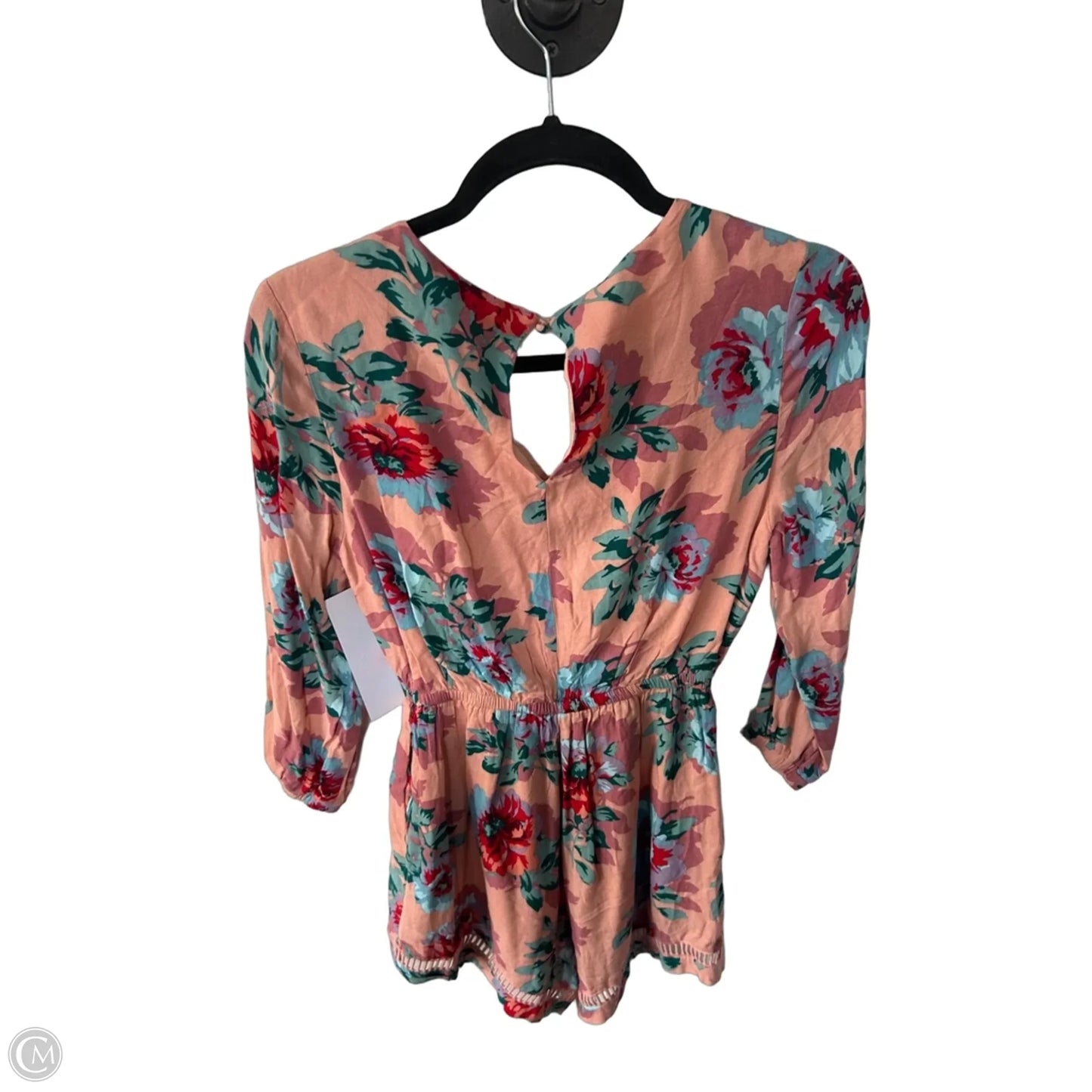 Romper By Minkpink In Pink & Red, Size: S