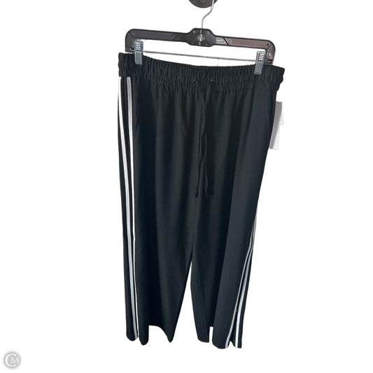 Pants Wide Leg By Evereve In Black & White, Size: 12