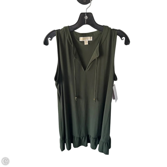 Dress Casual Short By Michael By Michael Kors In Green, Size: Xl