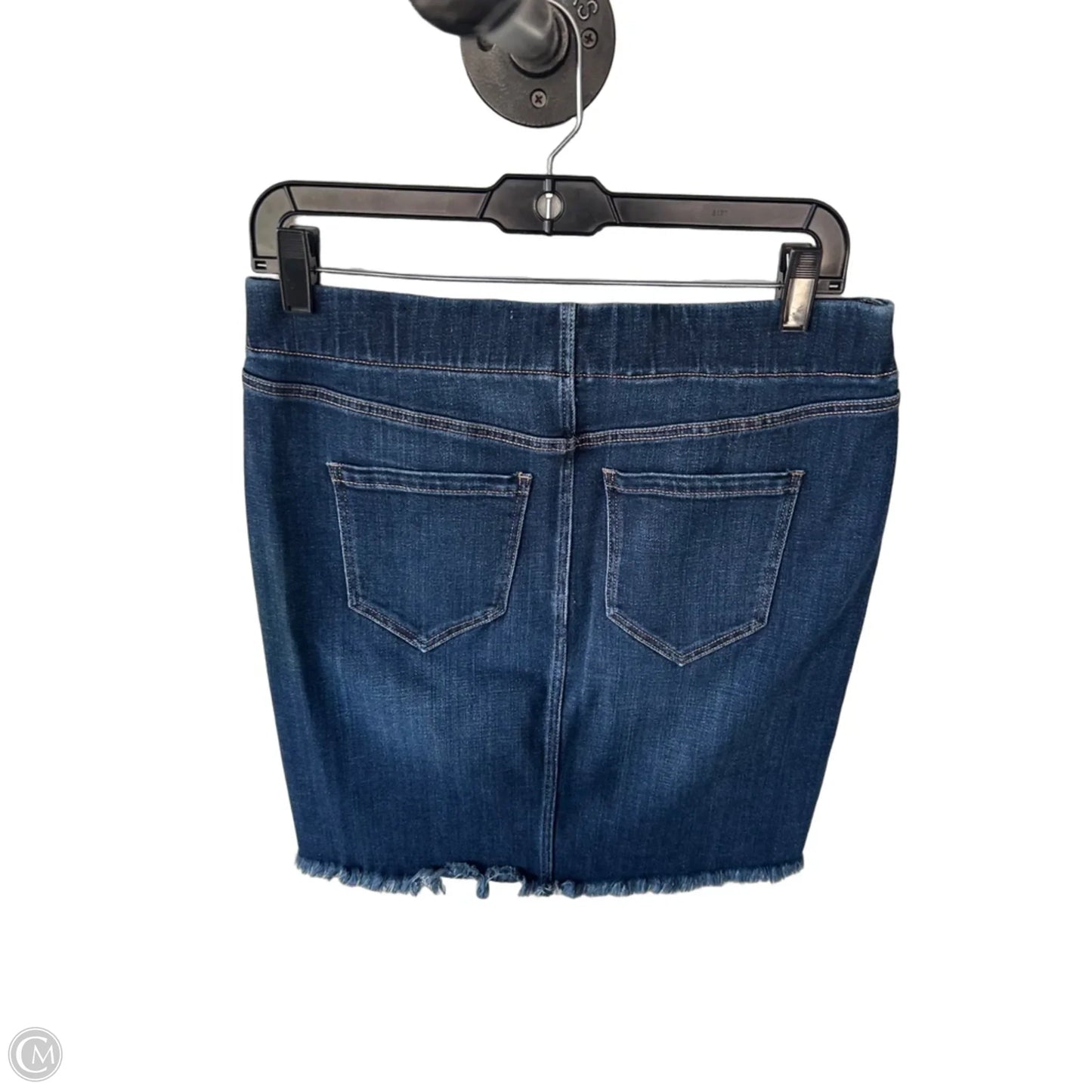 Skirt Mini & Short By Liverpool In Blue Denim, Size: 6