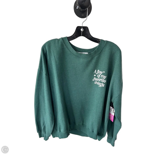 Sweatshirt Crewneck By Altard State In Green, Size: Xl