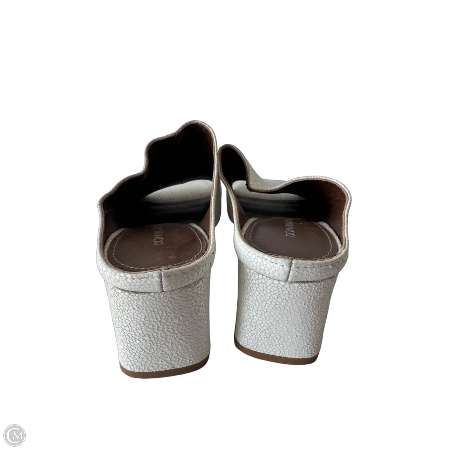 Sandals Heels Block By Donald Pliner In White, Size: 7