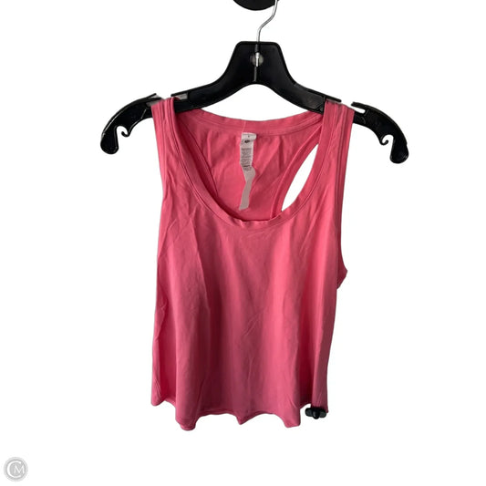 Athletic Tank Top By Lululemon In Pink, Size: S
