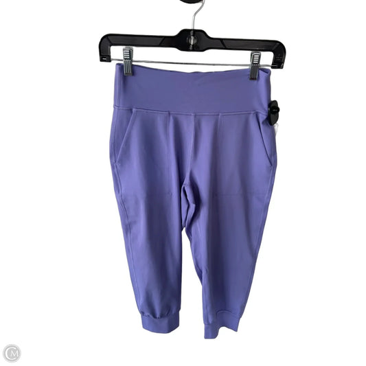 Athletic Pants By Lululemon In Purple, Size: 6