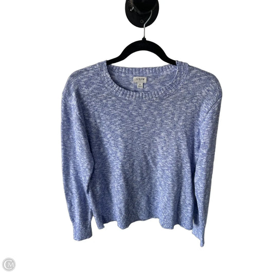 Sweater By J. Crew In Blue & White, Size: S
