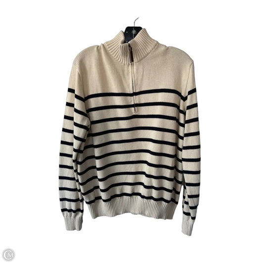 Sweater By John Galt In Black & Tan, Size: Osfm