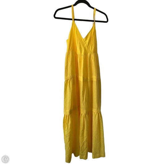 Dress Casual Maxi By Simply Vera In Yellow, Size: M