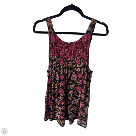 Dress Casual Short By Free People In Black & Pink, Size: M