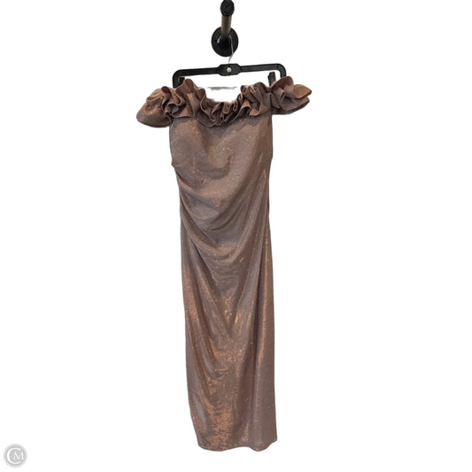 Dress Designer By Xscape In Pink & Silver, Size: M