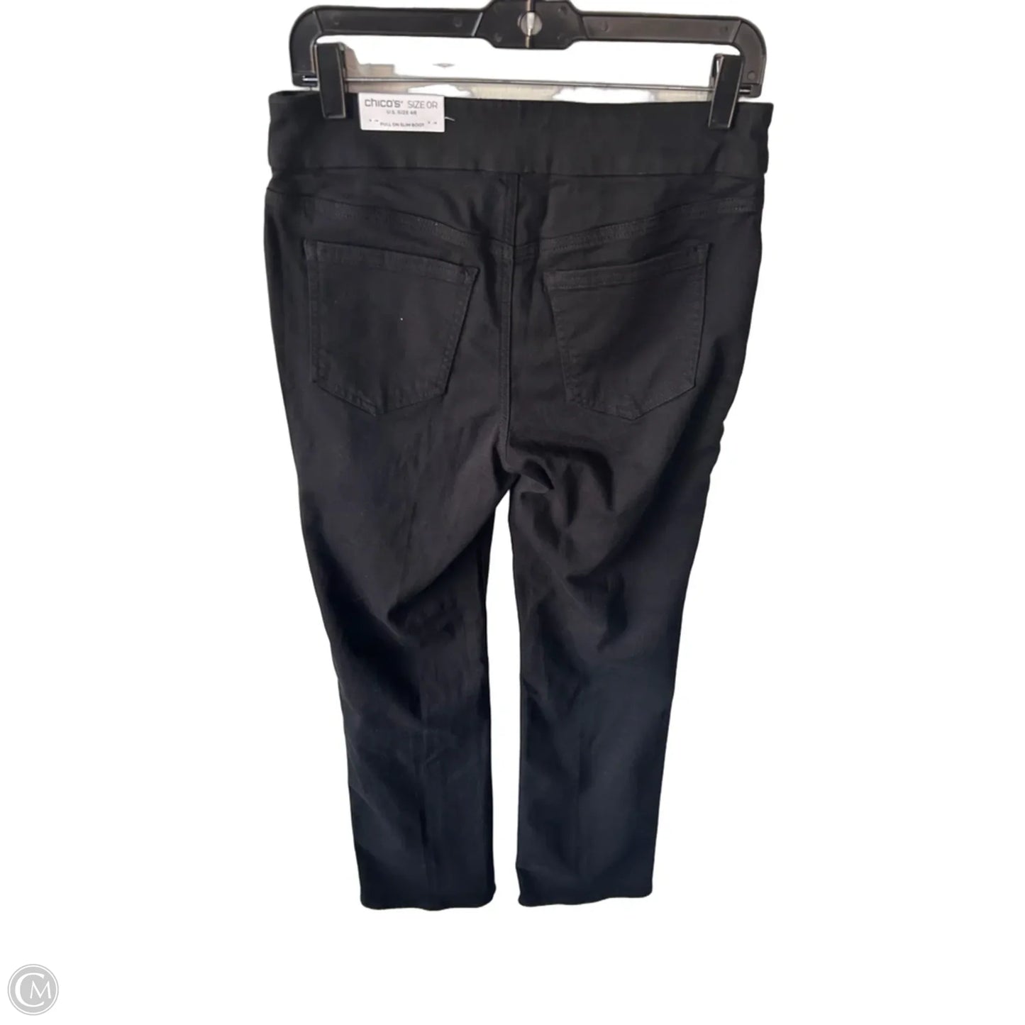 Jeans Boot Cut By Chicos In Black Denim, Size: 4