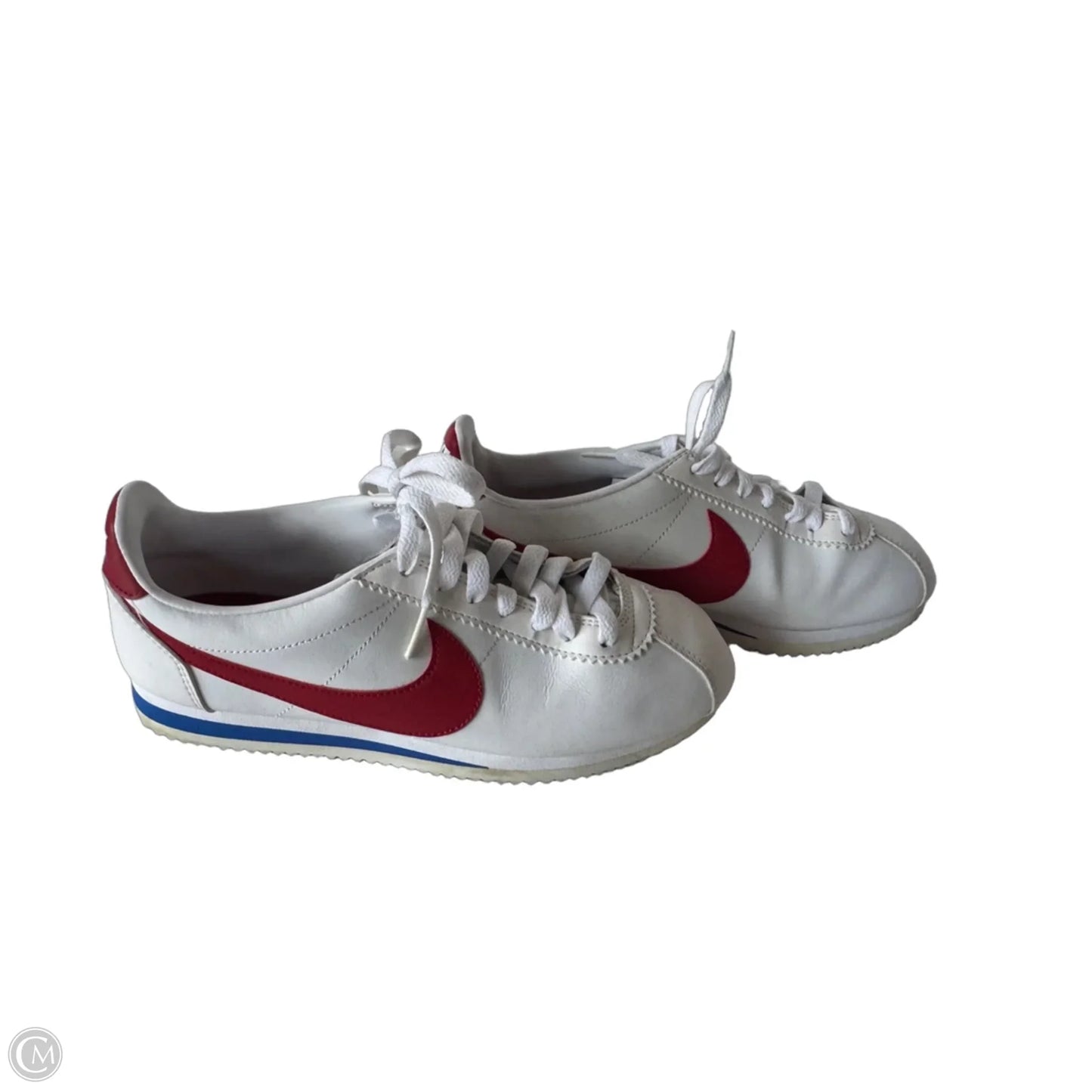 Shoes Sneakers By Nike In Blue & Red & White, Size: 9