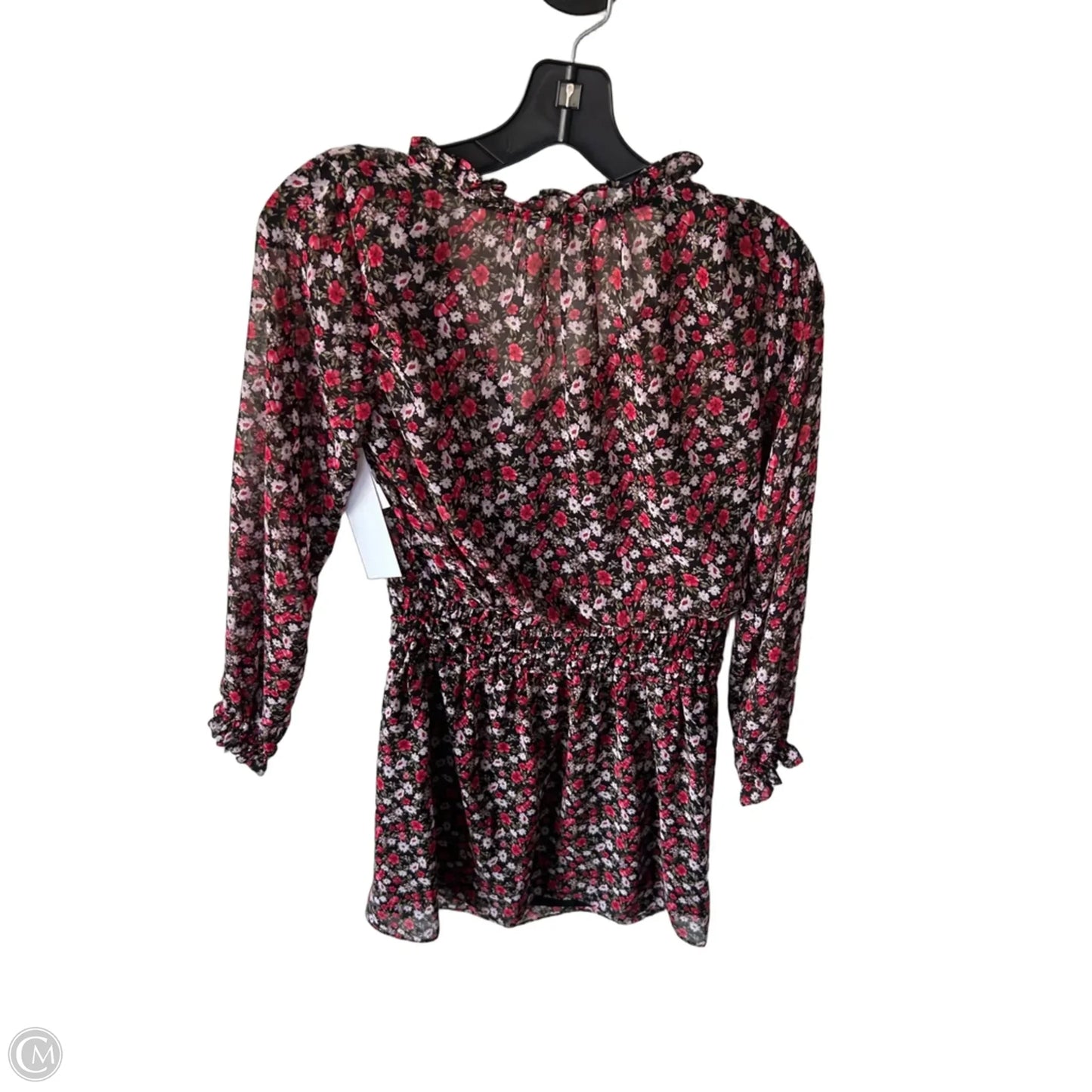 Dress Casual Short By Socialite In Black & Red, Size: S