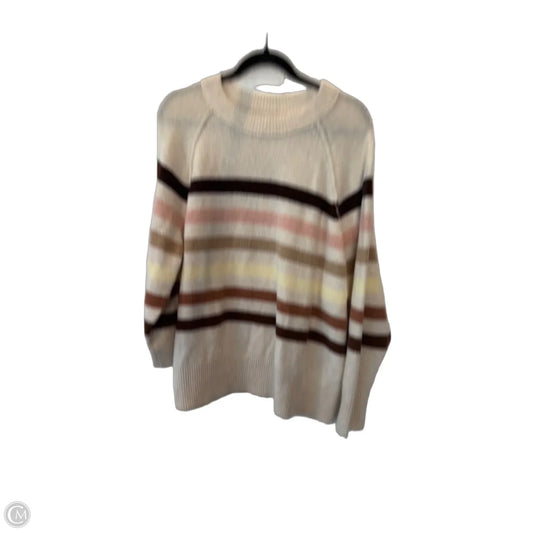 Sweater By Aerie In Brown & Tan, Size: S