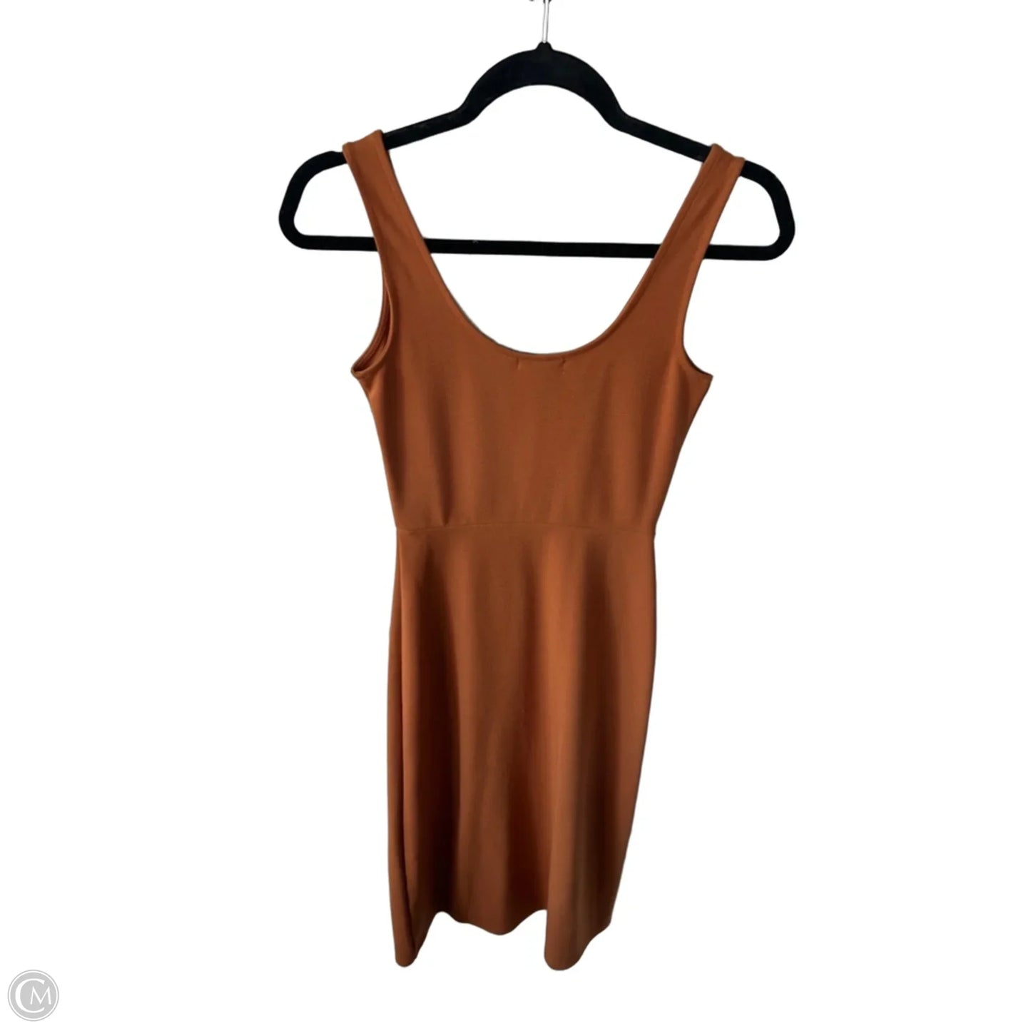 Dress Casual Midi By Leith In Orange, Size: Xs