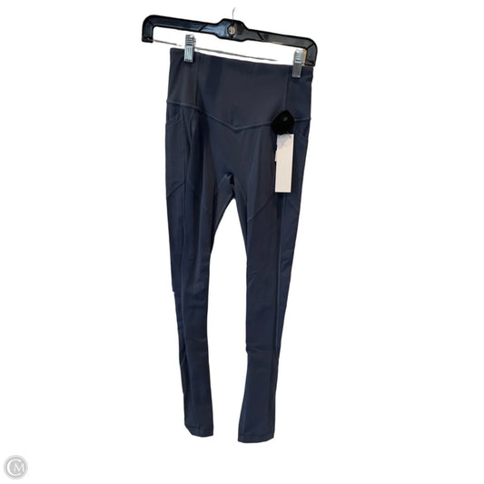 Athletic Leggings By Lululemon In Blue, Size: 4