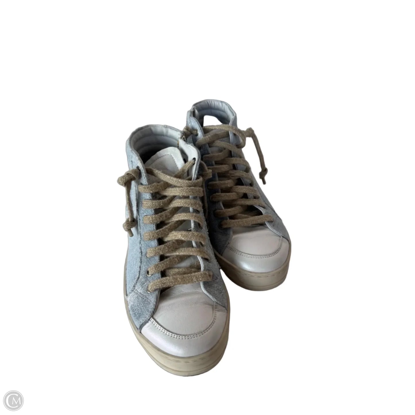 Shoes Sneakers By P448 In Blue & White, Size: 8.5