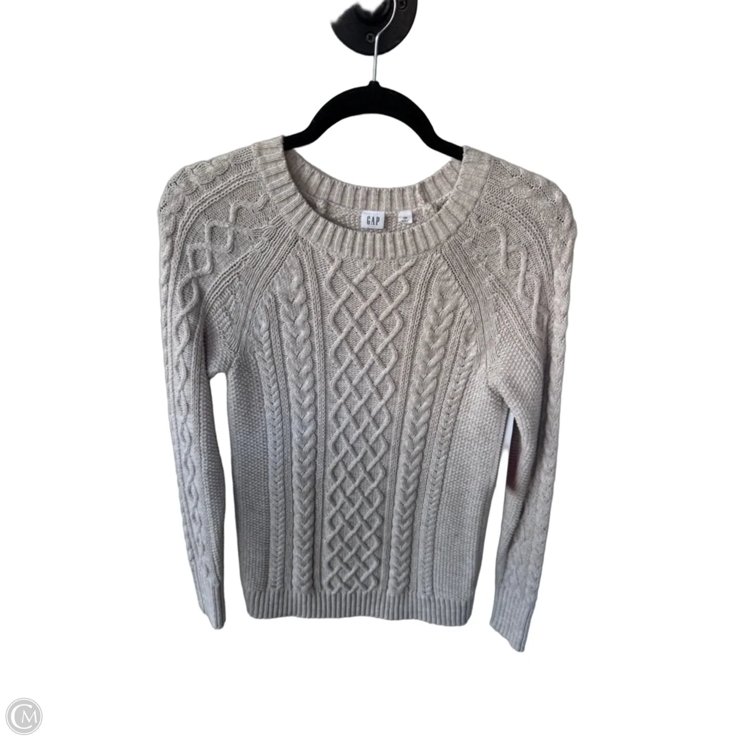Sweater By Gap In Tan, Size: Xs
