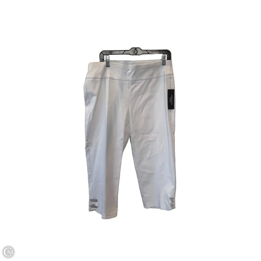 Capris By Clothes Mentor In White, Size: L