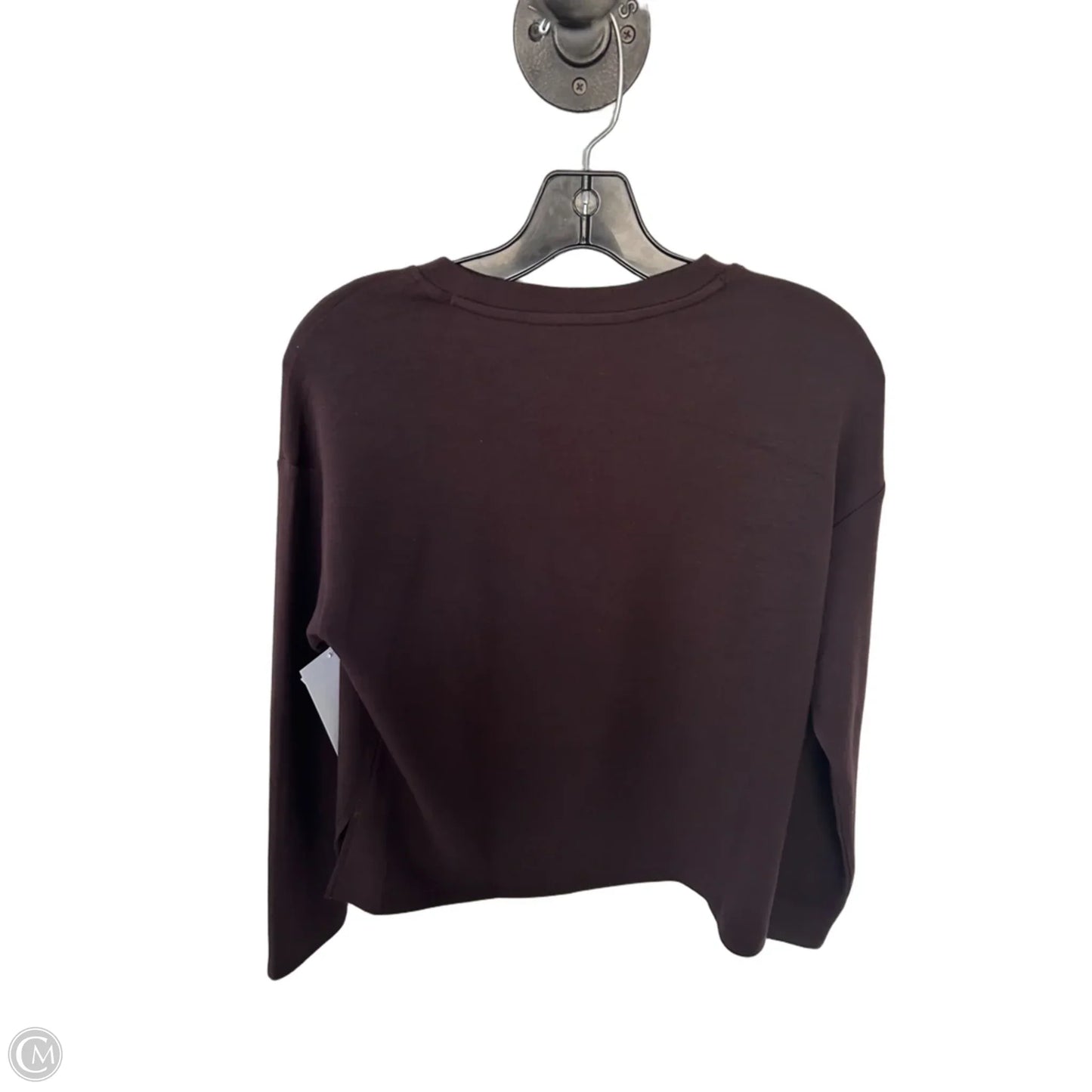 Sweatshirt Crewneck By Spanx In Brown, Size: S