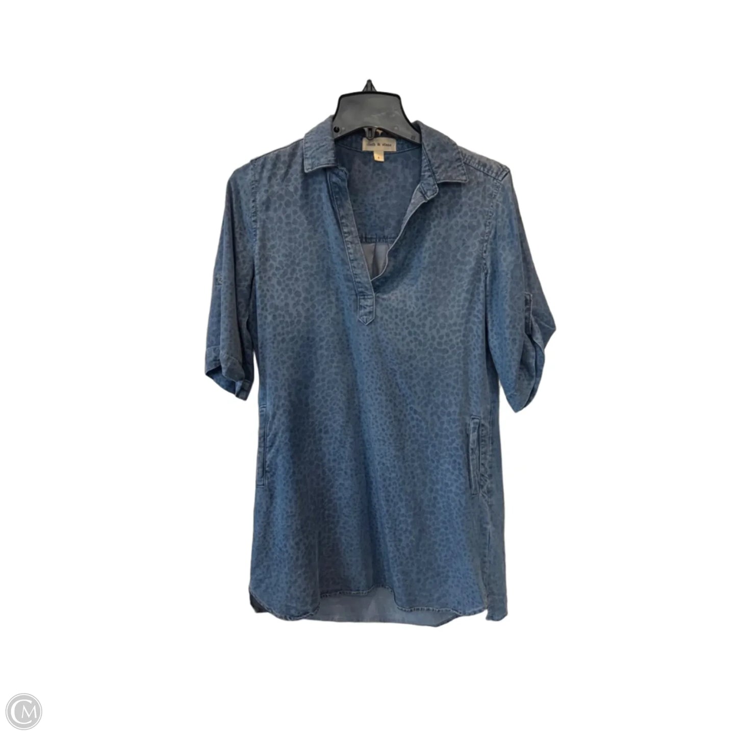 Dress Casual Short By Cloth & Stone In Blue, Size: S
