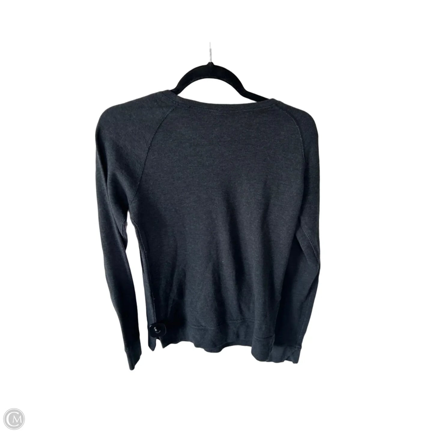 Athletic Sweatshirt Crewneck By Lululemon In Grey, Size: S
