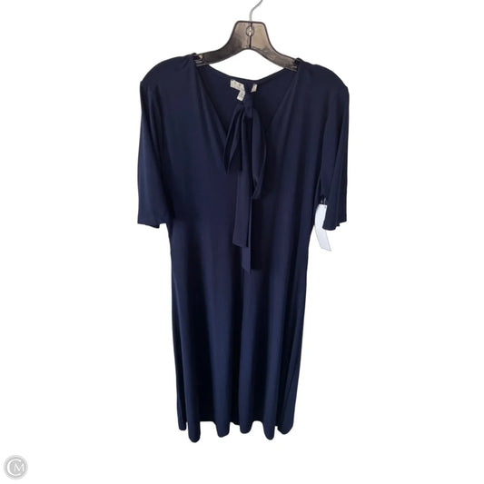 Dress Work By Chaus In Blue, Size: L