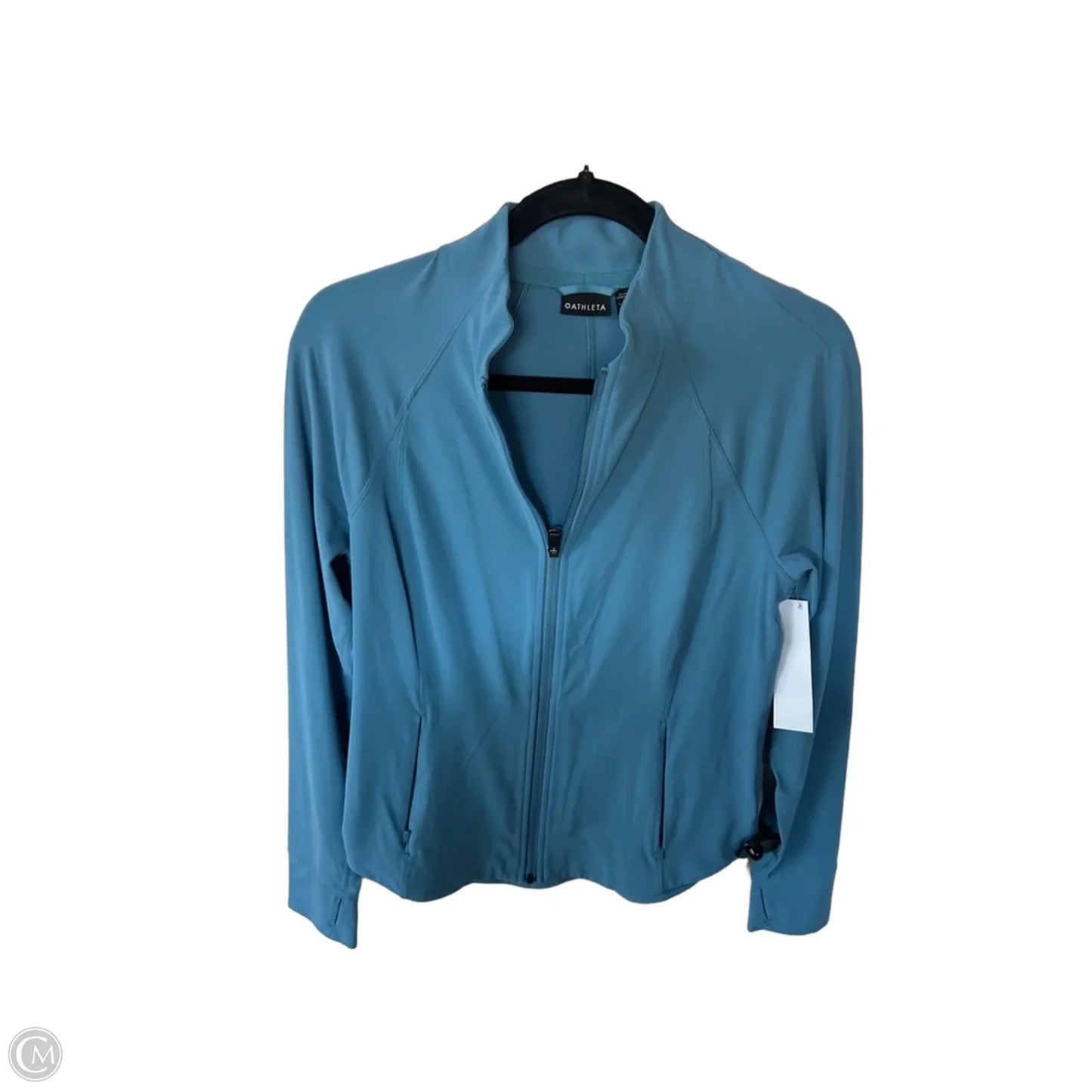 Athletic Jacket By Athleta In Blue, Size: M