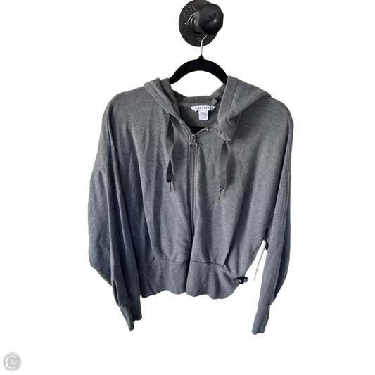 Athletic Sweatshirt Hoodie By Athleta In Grey, Size: S