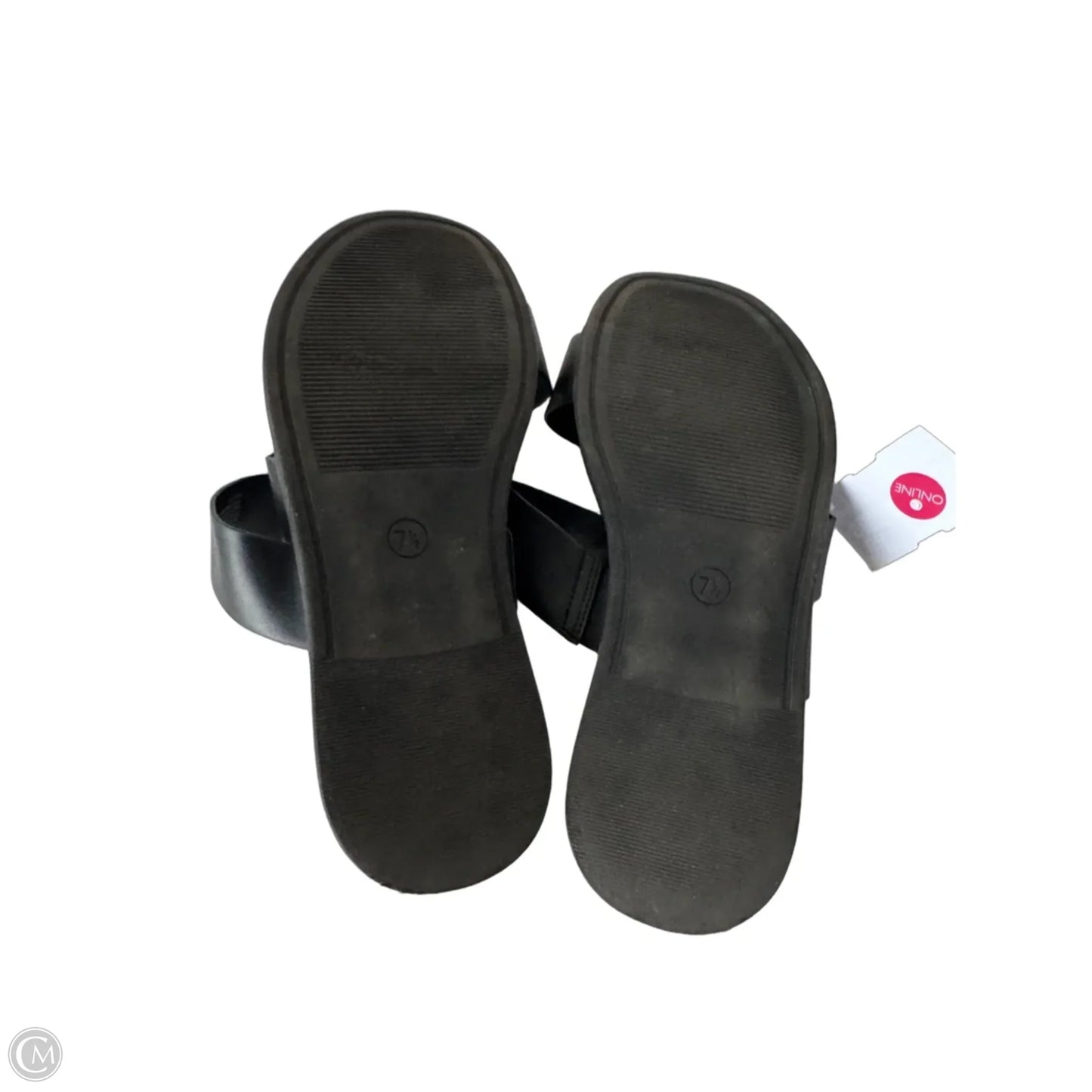 Sandals Flats By A New Day In Black, Size: 7.5