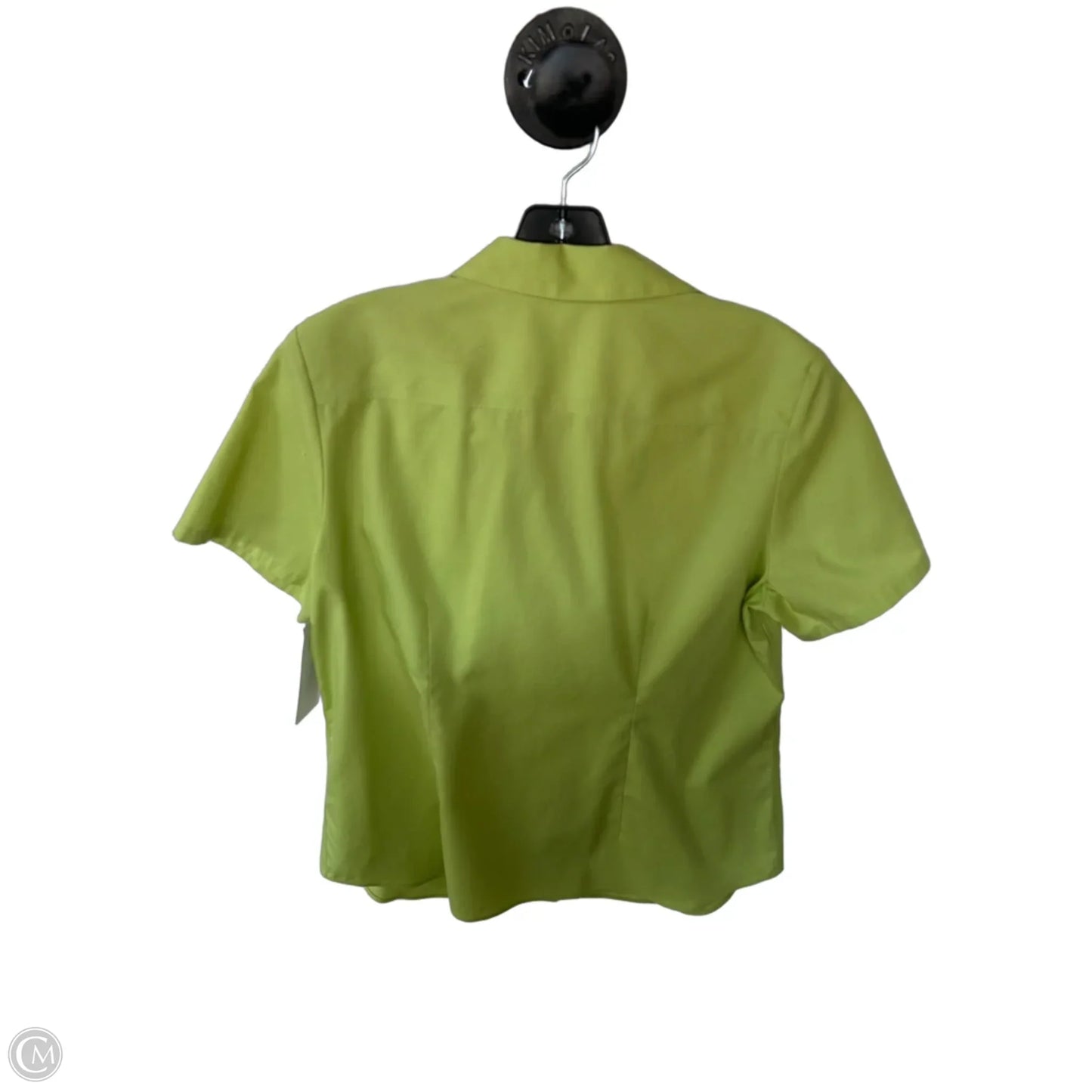 Top Short Sleeve By Coldwater Creek In Green, Size: M