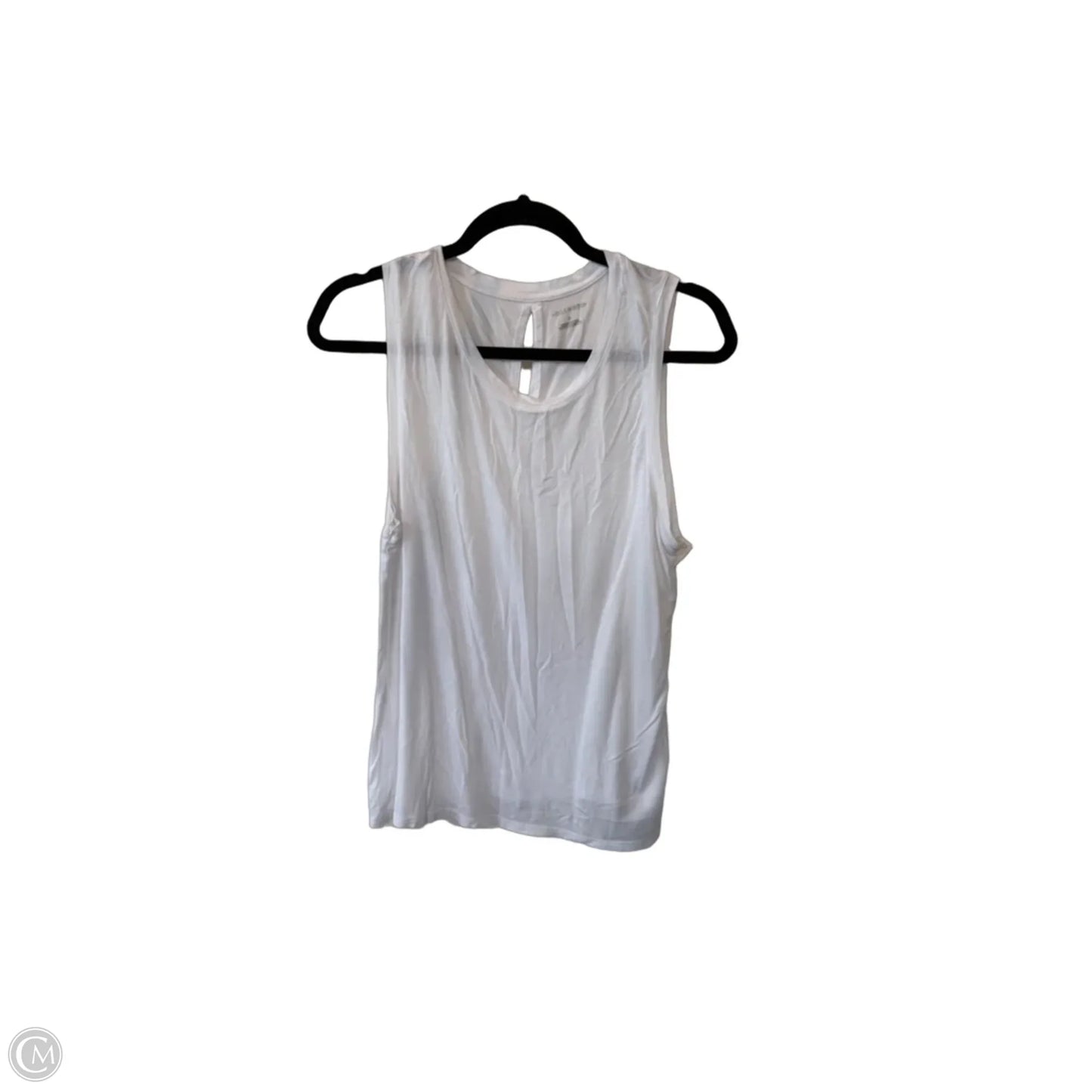 Top Sleeveless Basic By Halogen In White, Size: L