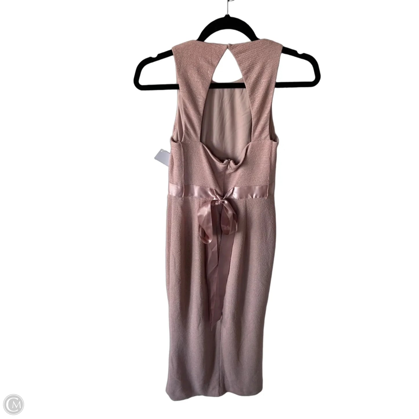 Dress Party Long By Adrianna Papell In Pink, Size: Xs