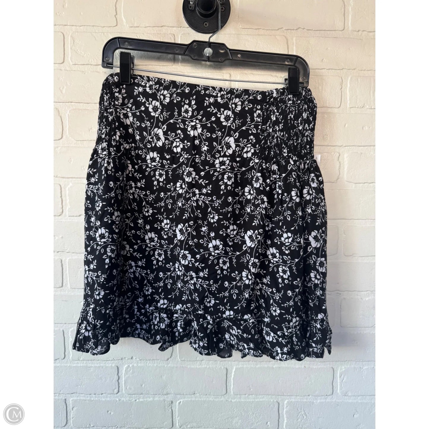 Skirt Mini & Short By Rachel Zoe In Black & White, Size: S