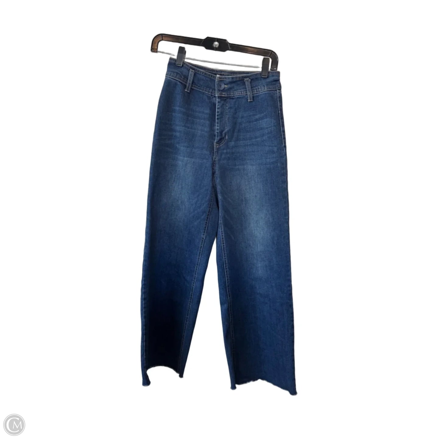 Jeans Wide Leg By Oat In Blue Denim, Size: 2
