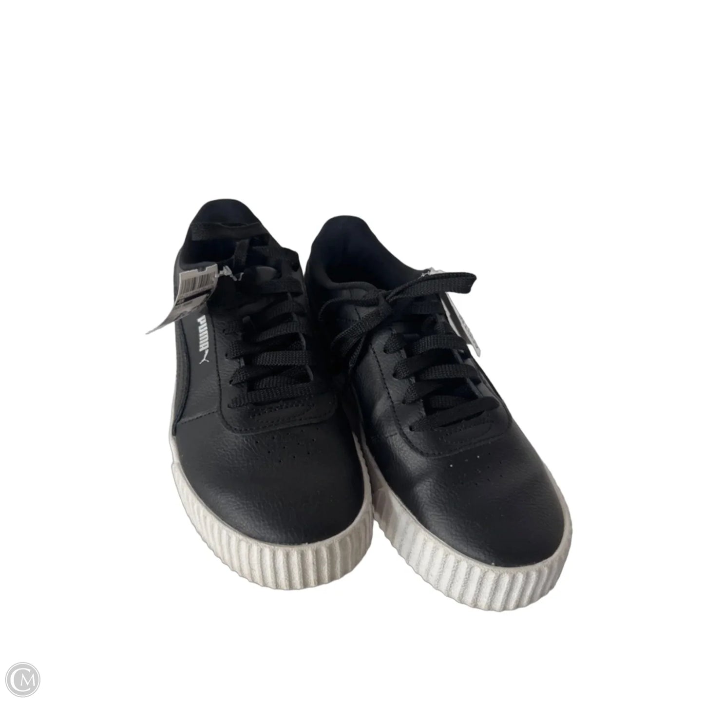Shoes Sneakers By Puma In Black & White, Size: 7.5