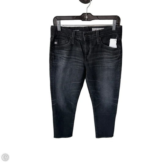 Jeans Boyfriend By Adriano Goldschmied In Black Denim, Size: 2
