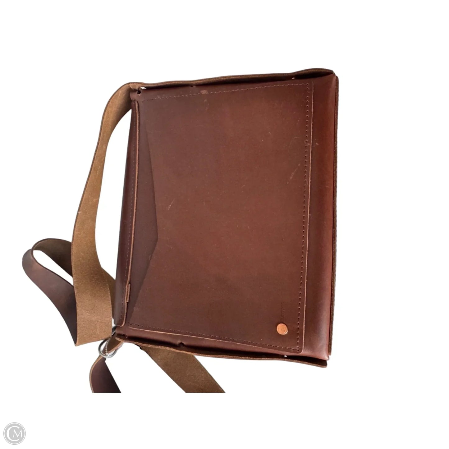 Crossbody Leather By Cmc, Size: Medium