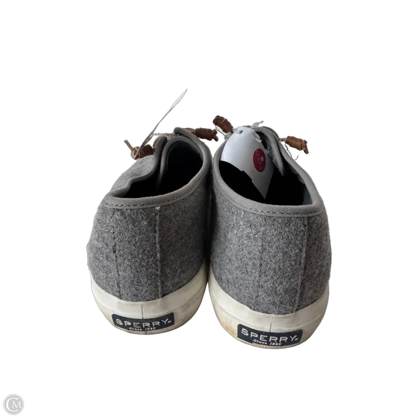 Shoes Sneakers By Sperry In Grey, Size: 10