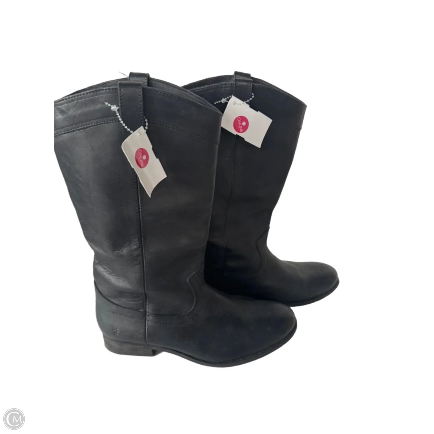 Boots Designer By Frye In Black, Size: 10