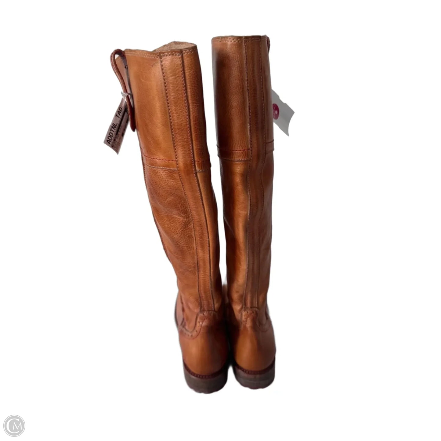 Boots Knee Flats By Bed Stu In Brown, Size: 10