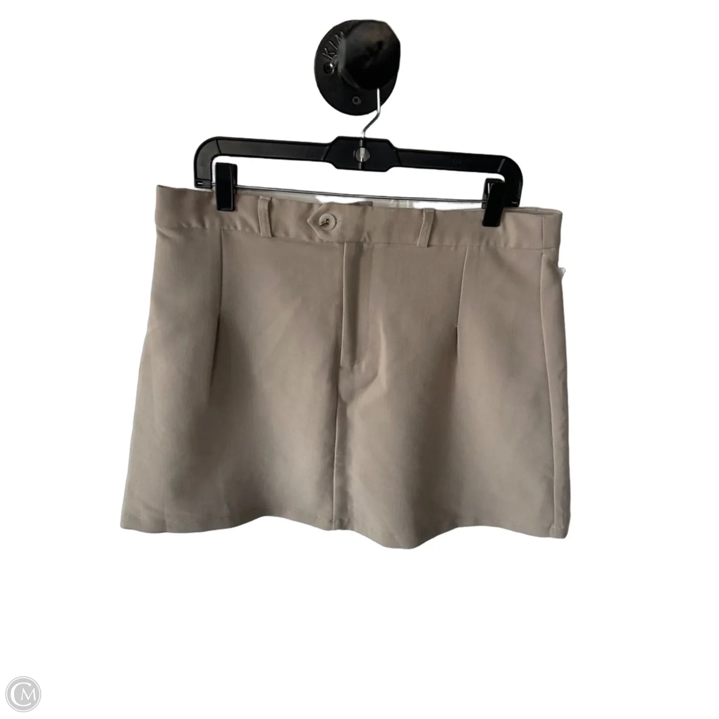 Athletic Skort By Cma In Tan, Size: L