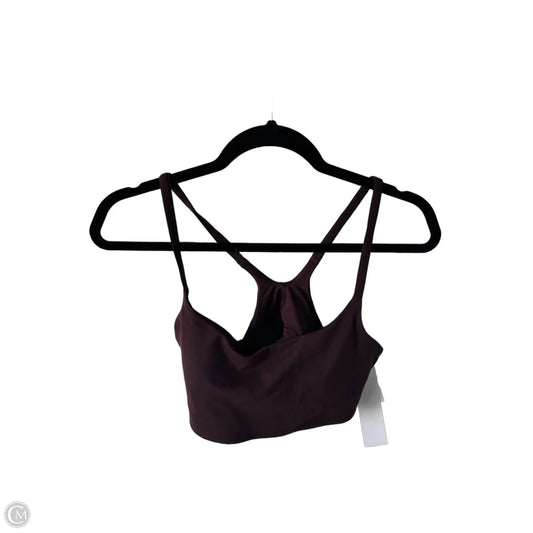 Athletic Bra By Lululemon In Purple, Size: L