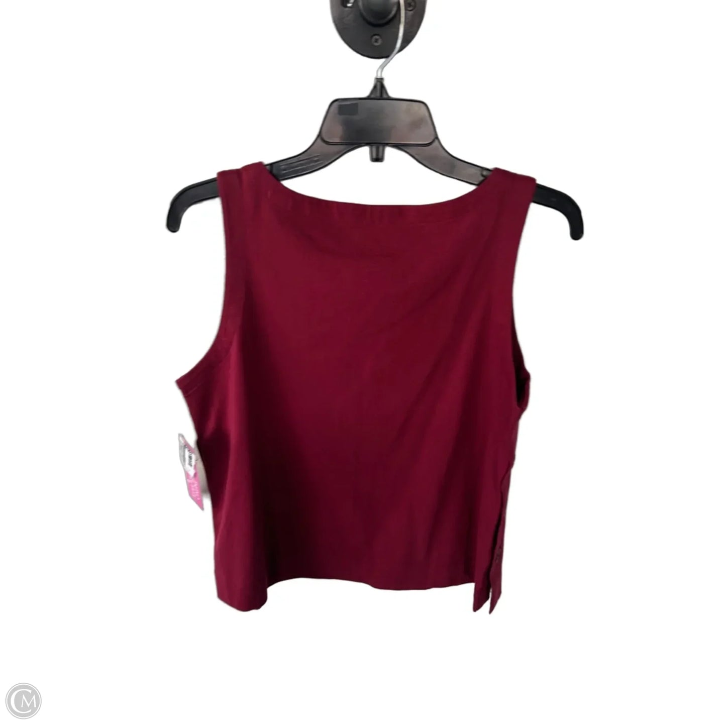 Top Sleeveless By Loft In Red, Size: S