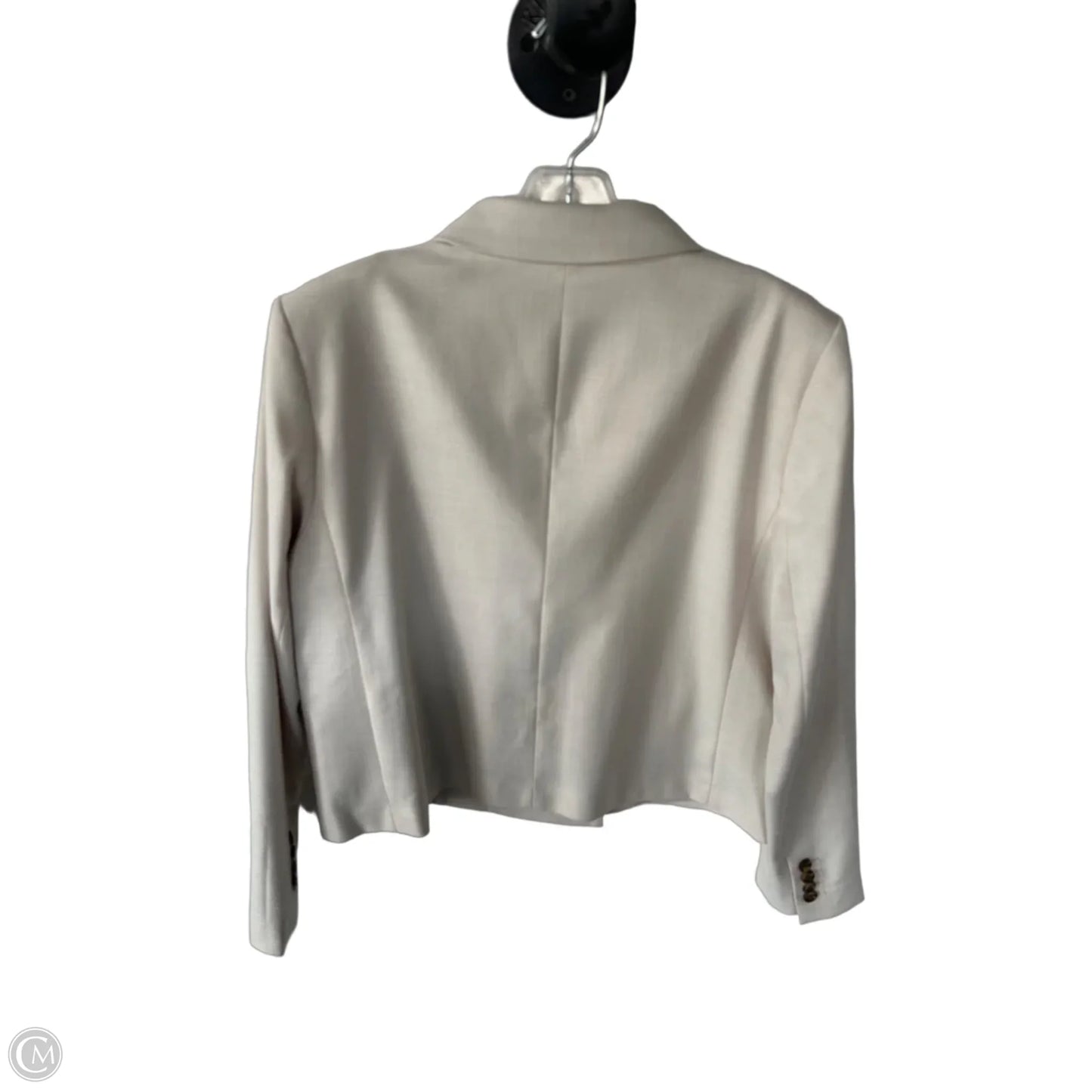 Blazer By Ann Taylor In Cream, Size: S
